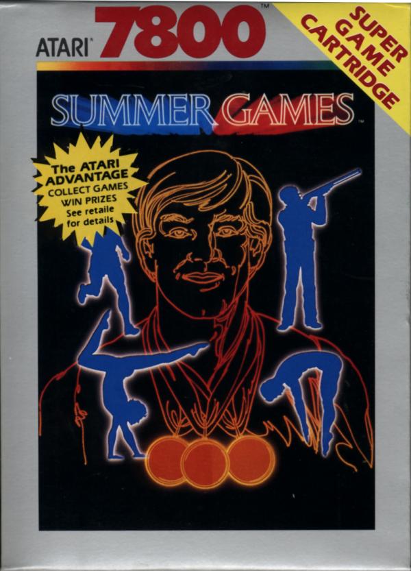 Summer Games Box Scan - Front